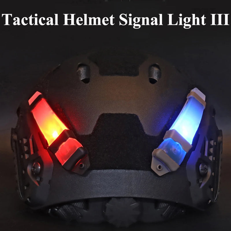 Cargue la imagen en el visor de la galería, Tactical Helmet Light Safety Flashing Survival Signal Lamp 7 Colors Can Converted For Outdoor Equipment
