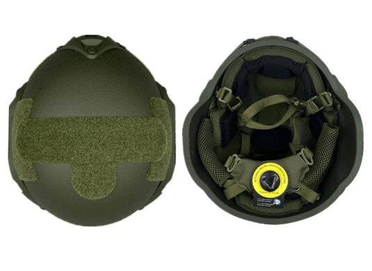 Mich Style FRP Protective Helmet Fiberglass Material Tactical Helmet BK
